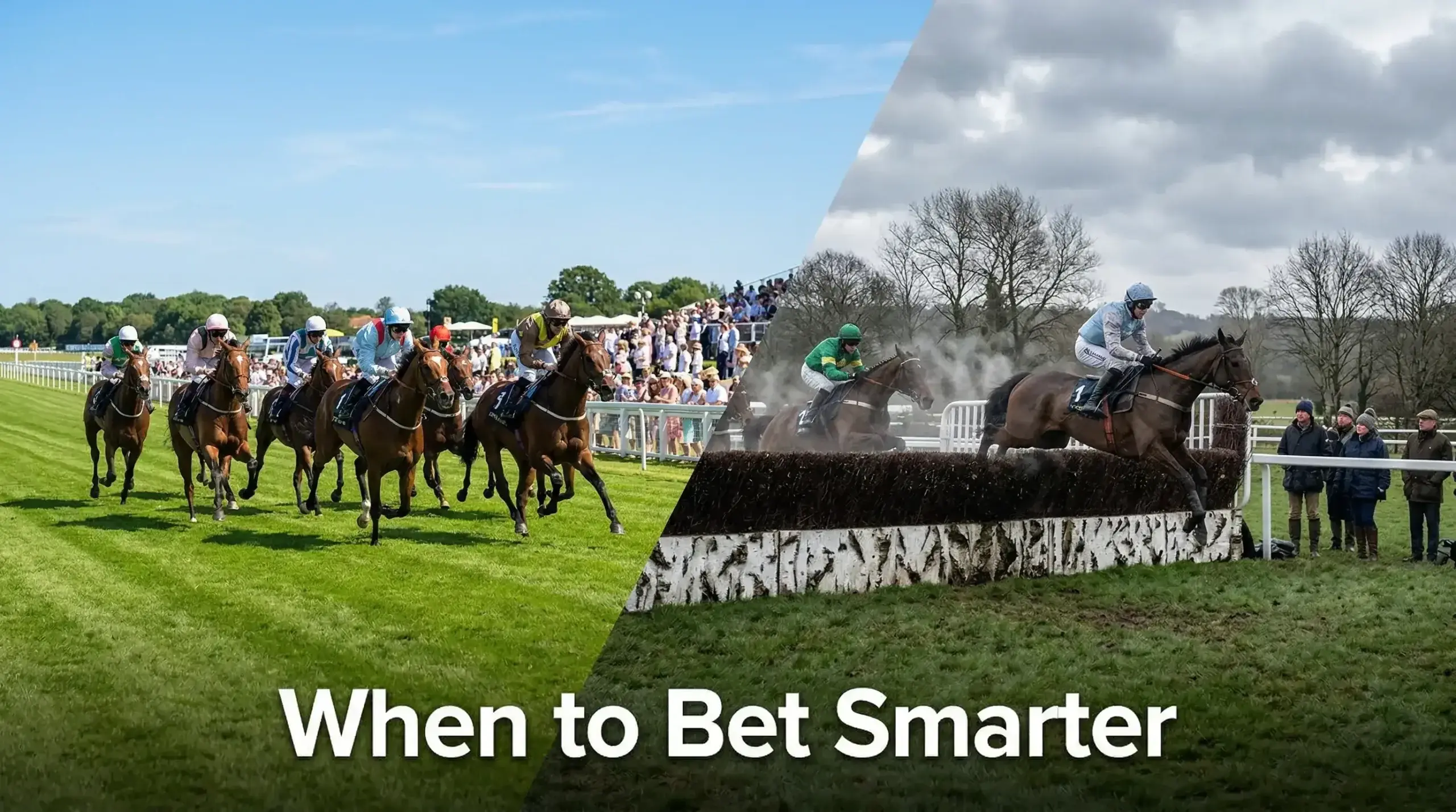 Seasonal patterns in UK horse racing betting from Flat to Jump season