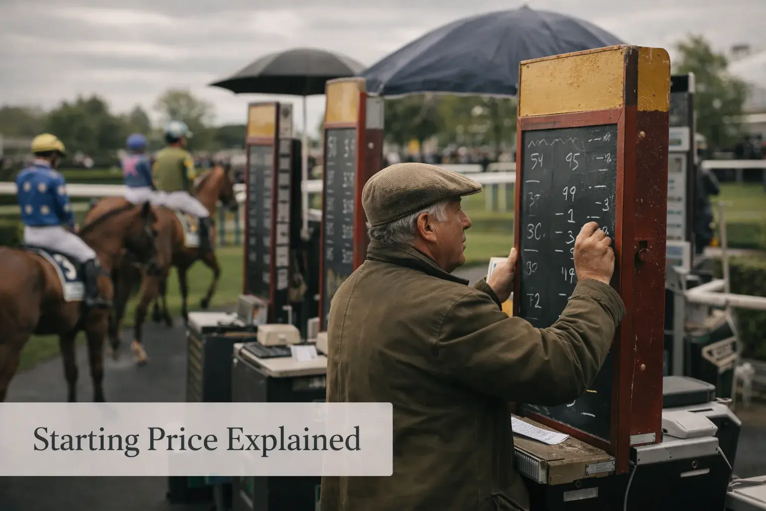 Starting price determination and non-runner no bet rules in UK horse racing